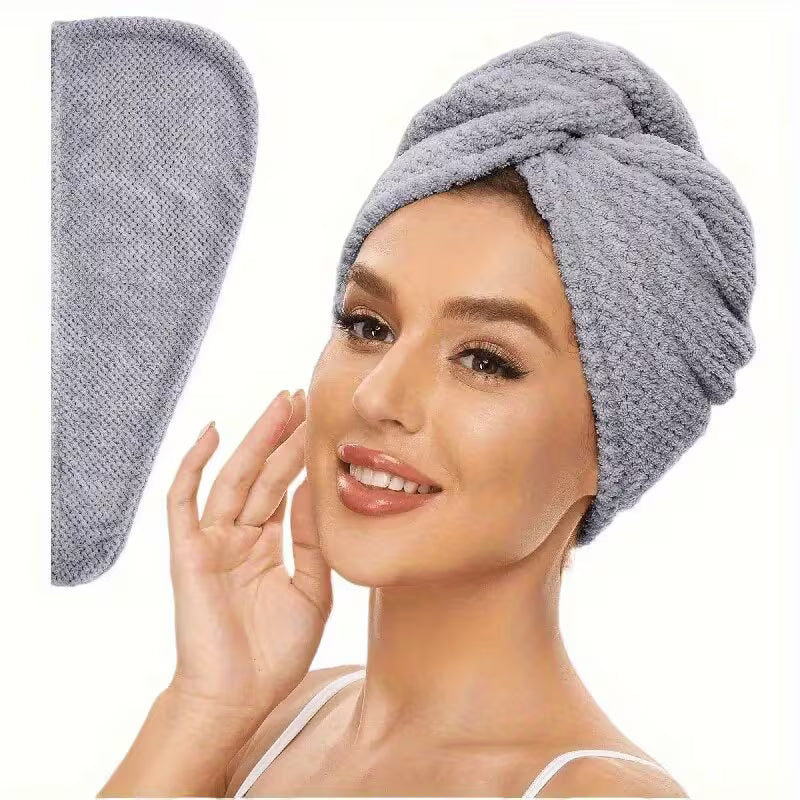 Premium Ultra-Fine Microfiber Hair Towels